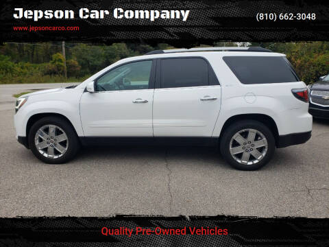 2017 GMC Acadia Limited for sale at Jepson Car Company in Saint Clair MI