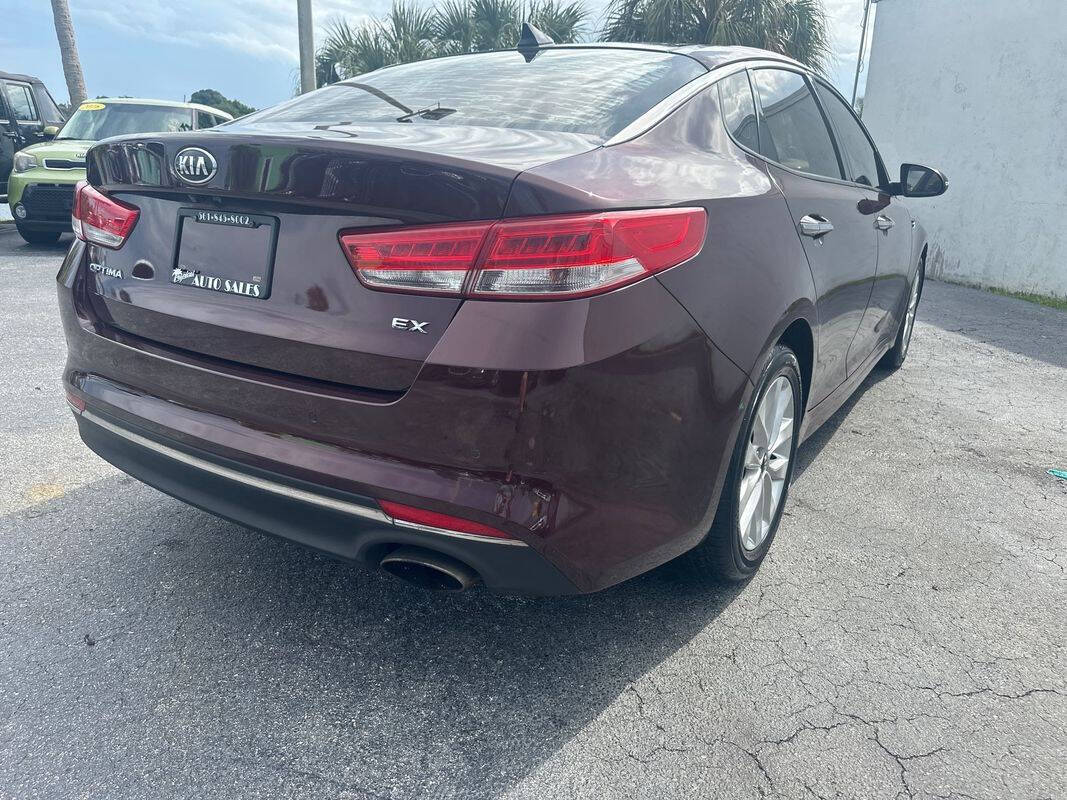 2018 Kia Optima for sale at Tropical Auto Sales in North Palm Beach, FL