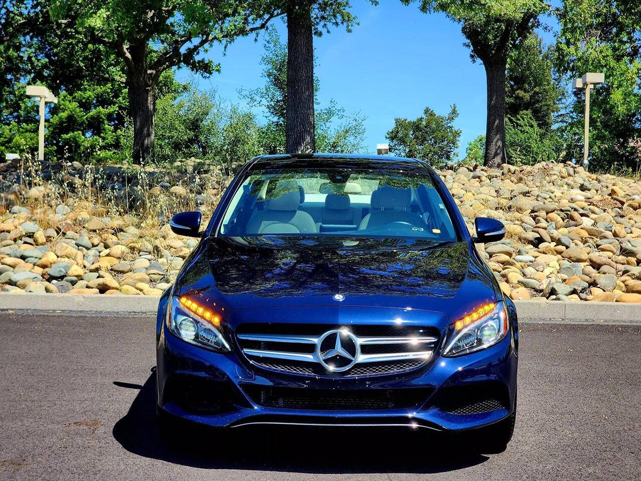 2015 Mercedes-Benz C-Class for sale at LAS MOTORS, LLC. in Sacramento, CA