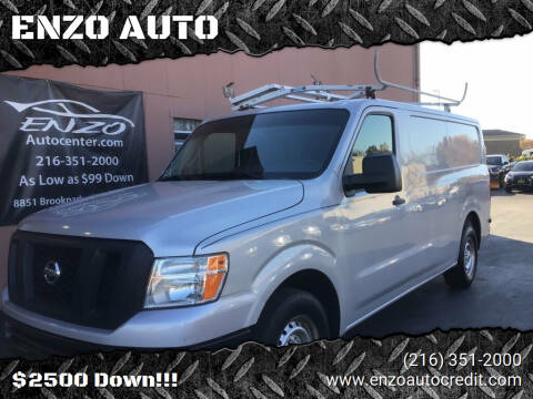 2013 Nissan NV for sale at ENZO AUTO in Parma OH