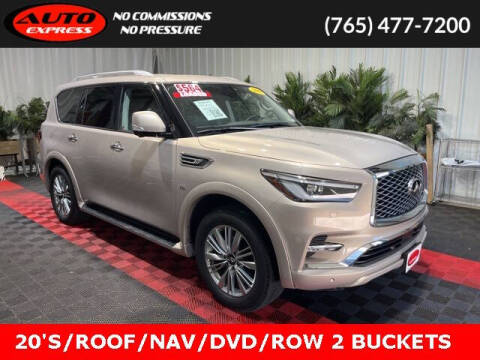 2019 Infiniti QX80 for sale at Auto Express in Lafayette IN