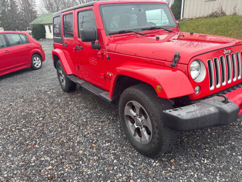2016 Jeep Wrangler Unlimited Sahara