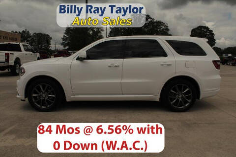 2018 Dodge Durango for sale at Billy Ray Taylor Auto Sales in Cullman AL