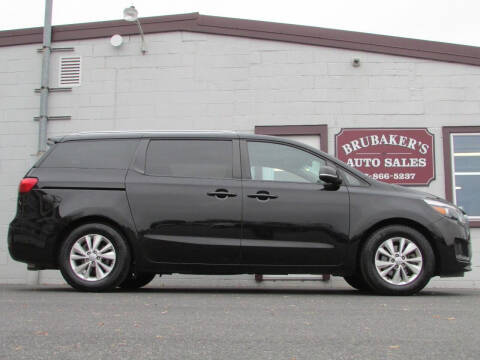 2017 Kia Sedona for sale at Brubakers Auto Sales in Myerstown PA