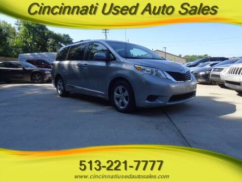 2013 Toyota Sienna for sale at Cincinnati Used Auto Sales in Cincinnati OH