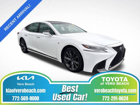 2018 Lexus LS 500 for sale at PHIL SMITH AUTOMOTIVE GROUP - Toyota Kia of Vero Beach in Vero Beach FL