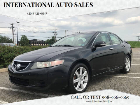 2004 Acura TSX for sale at International Auto Sales in Hasbrouck Heights NJ