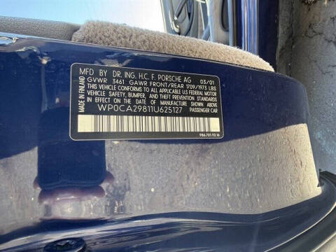 2001 Porsche Boxster