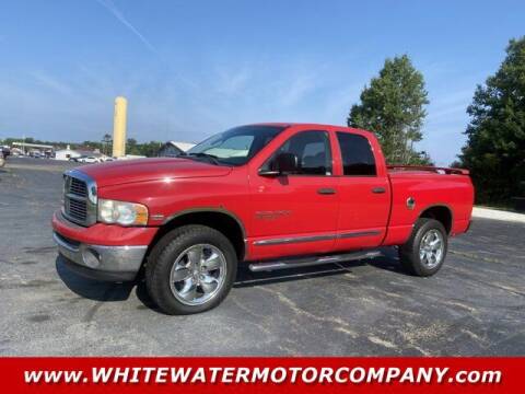2005 Dodge Ram 1500 for sale at WHITEWATER MOTOR CO in Milan IN