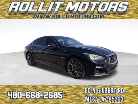 2018 Infiniti Q50 for sale at Rollit Motors in Mesa AZ