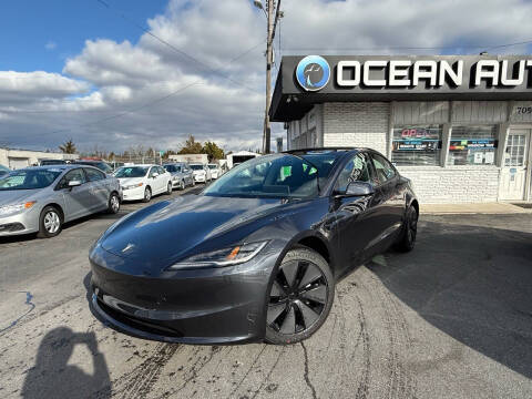 2025 Tesla Model 3 for sale at Ocean Auto Group in Pleasantville NJ