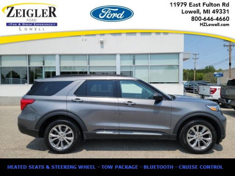 2021 Ford Explorer for sale at Zeigler Ford of Plainwell- Jeff Bishop in Plainwell MI