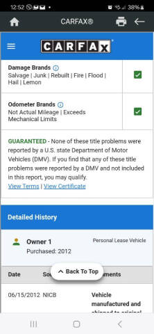 2012 Toyota Prius Two