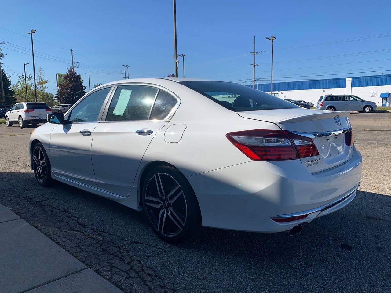 2016 Honda Accord for sale at Cars On Demand LLC in Lansing, MI