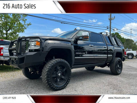 2015 GMC Sierra 2500HD for sale at 216 Auto Sales in Mc Calla AL