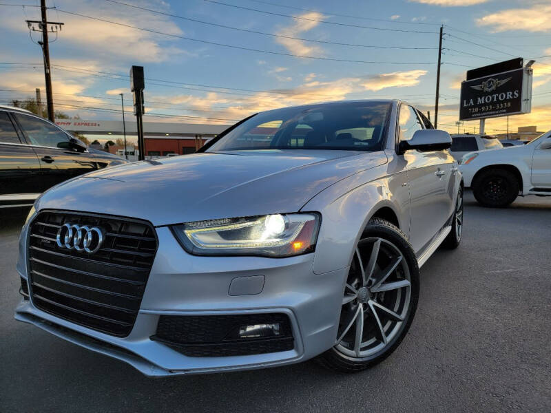 2016 Audi A4 for sale at LA Motors LLC in Denver CO