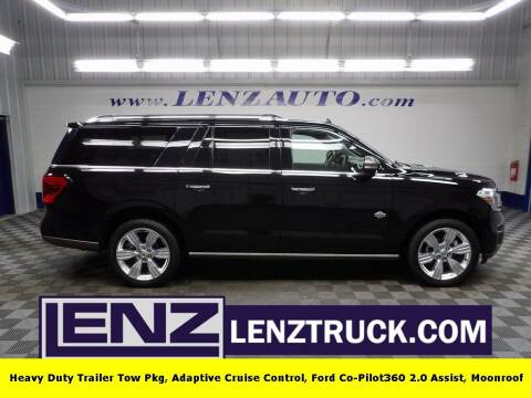 2023 Ford Expedition MAX for sale at LENZ TRUCK CENTER in Fond Du Lac WI