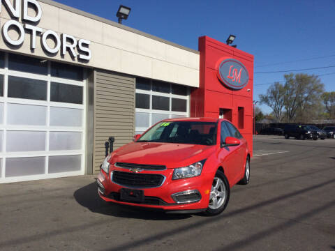 2016 Chevrolet Cruze Limited for sale at Legend Motors of Ferndale - Legend Motors of Detroit in Detroit MI