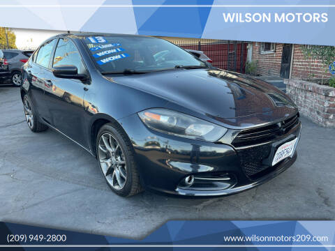 2013 Dodge Dart for sale at WILSON MOTORS in Stockton CA
