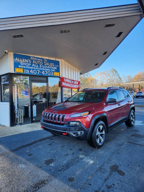 2015 Jeep Cherokee for sale at Michael Johnson @ Allens Auto Sales Hopkinsville in Hopkinsville, KY