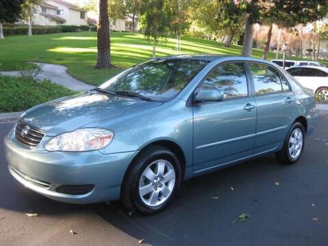 2005 Toyota Corolla for sale at E MOTORCARS in Fullerton CA