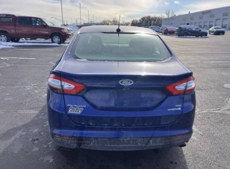 2013 Ford Fusion Hybrid SE