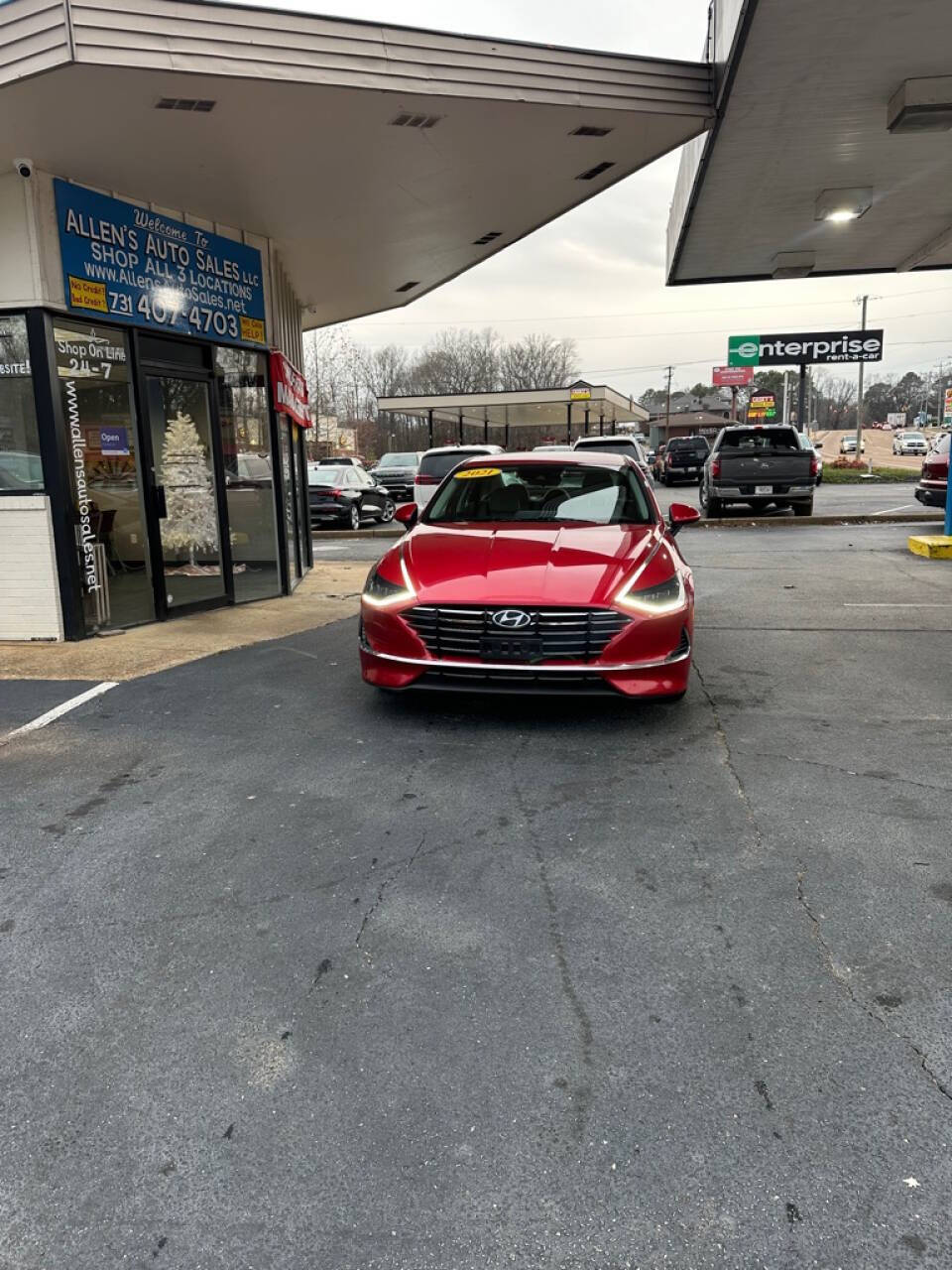 2021 Hyundai SONATA for sale at Michael Johnson @ Allens Auto Sales Hopkinsville in Hopkinsville, KY