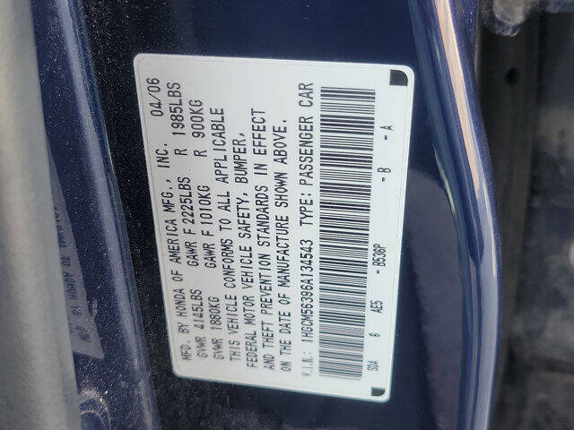 2006 Honda Accord LX Special Edition