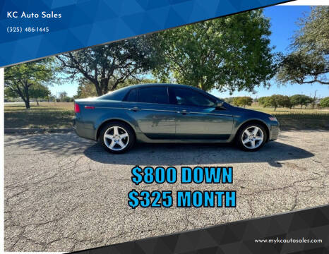 2004 Acura TL for sale at KC Auto Sales in San Angelo TX
