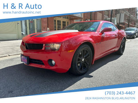 2012 Chevrolet Camaro for sale at H & R Auto in Arlington VA