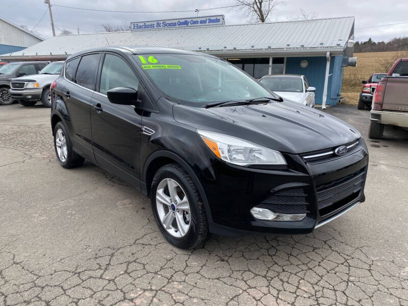 2016 Ford Escape for sale at HACKETT & SONS LLC in Nelson PA