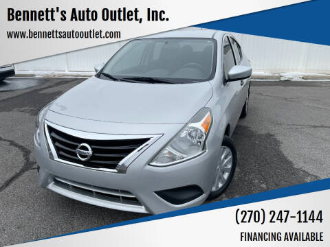2019 Nissan Versa for sale at Bennett's Auto Outlet, Inc. in Mayfield KY