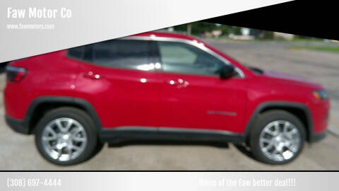 2023 Jeep Compass for sale at Faw Motor Co - Faws Garage Inc. in Arapahoe NE