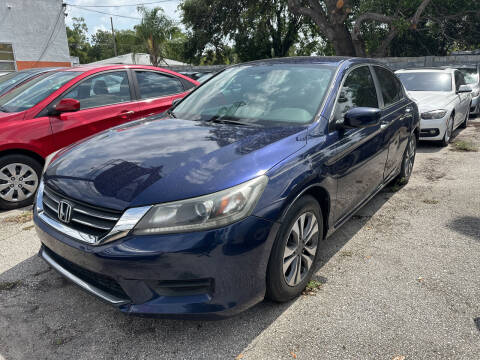 2013 Honda Accord for sale at P J Auto Trading Inc in Orlando FL