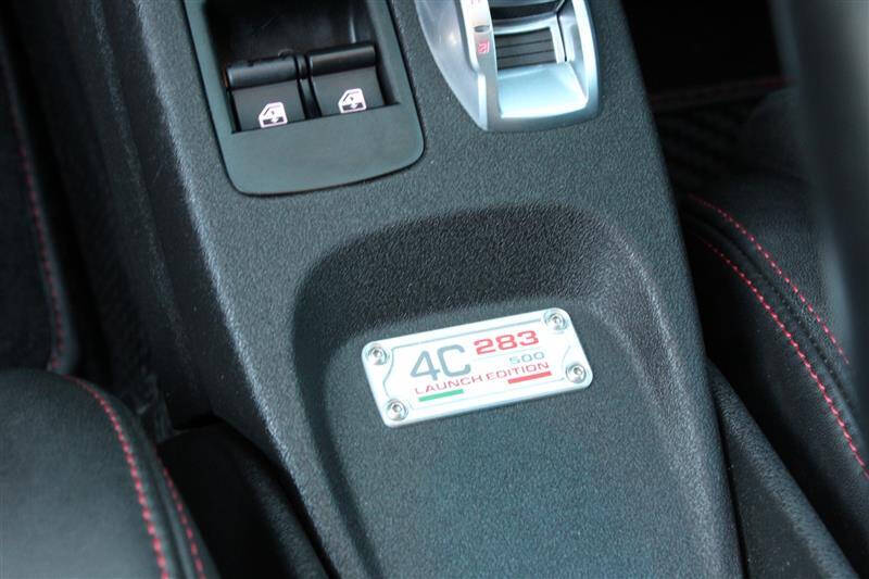 2015 Alfa Romeo 4C Launch Edition