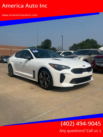 2018 Kia Stinger for sale at America Auto Inc in South Sioux City NE