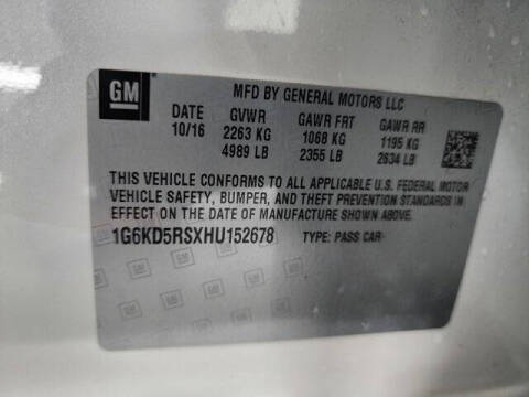 2017 Cadillac CT6 3.6L Luxury