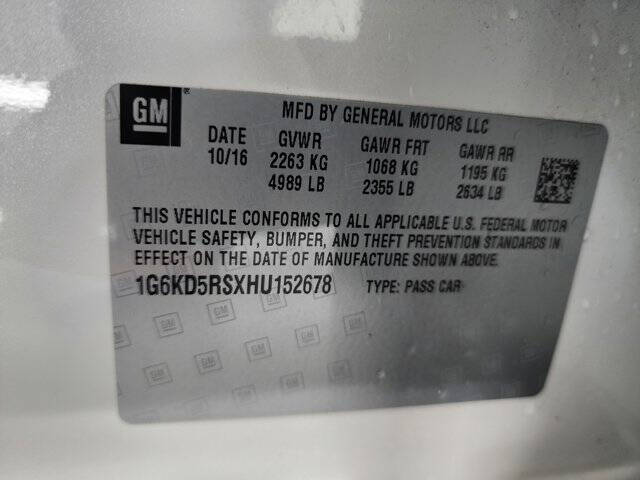 2017 Cadillac CT6 3.6L Luxury