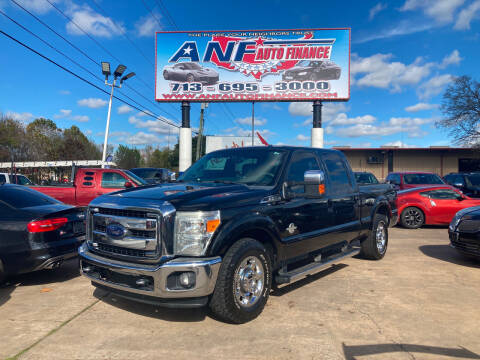 2014 Ford F-250 Super Duty for sale at ANF AUTO FINANCE in Houston TX