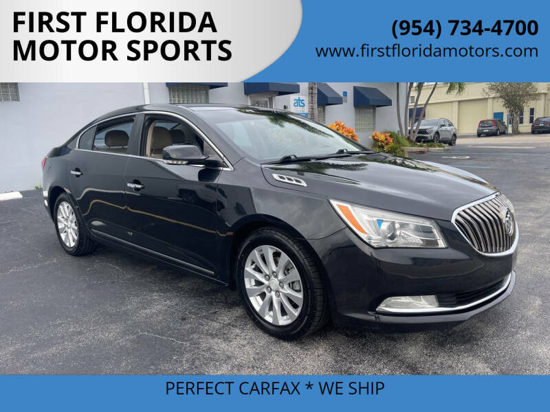 2015 Buick LaCrosse for sale at FIRST FLORIDA MOTOR SPORTS in Pompano Beach FL