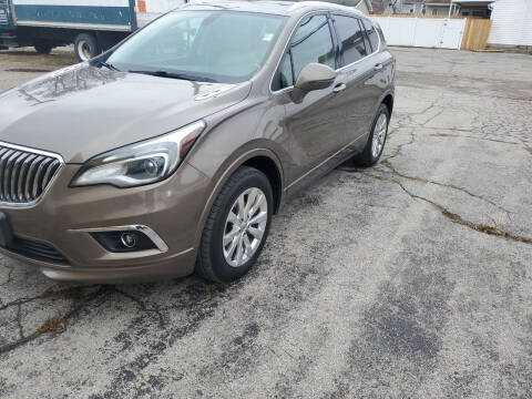 2017 Buick Envision for sale at D -N- J Auto Sales Inc. in Fort Wayne IN