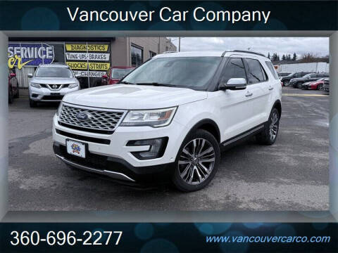 2016 Ford Explorer Platinum