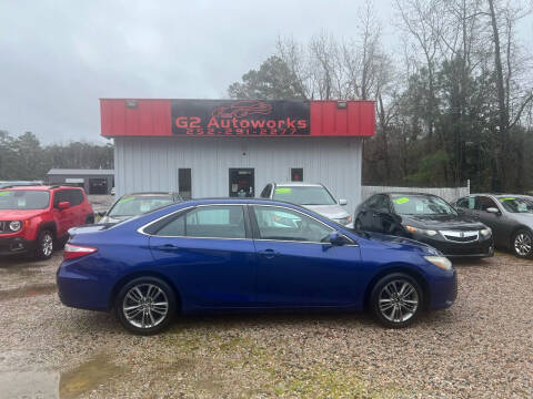 2015 Toyota Camry for sale at G2 Autoworks in Elm City NC