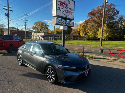 2022 Honda Civic for sale at Brothers Auto Group in Youngstown OH