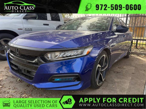 2019 Honda Accord for sale at Auto Class Direct in Plano TX
