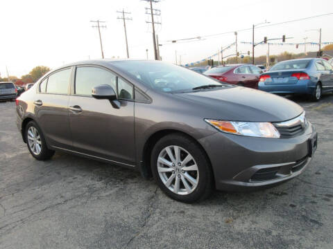 2012 Honda Civic for sale at Fox River Motors, Inc in Green Bay WI