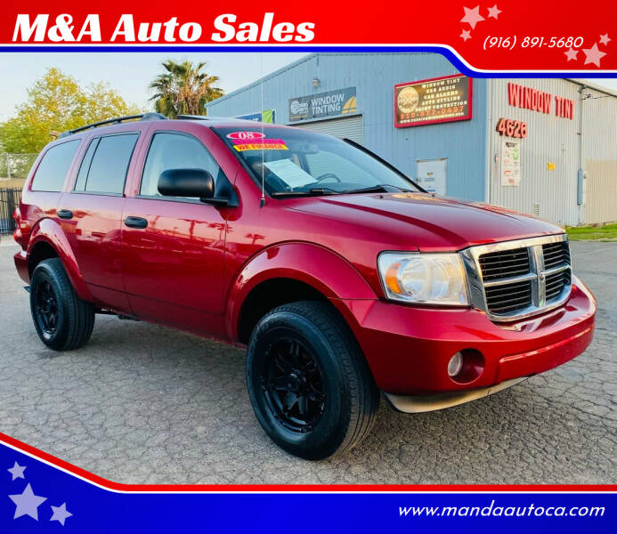 2008 Dodge Durango for sale at M&A Auto Sales in Sacramento CA