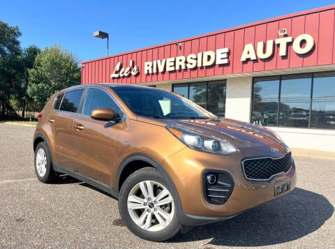 2018 Kia Sportage for sale at Lee's Riverside Auto in Elk River MN