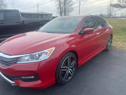 2016 Honda Accord for sale at EAGLE ONE AUTO SALES in Leesburg OH
