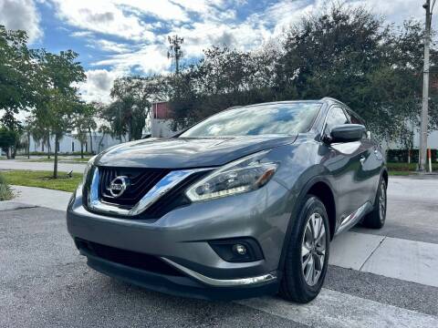 2018 Nissan Murano for sale at HIGH PERFORMANCE MOTORS in Hollywood FL